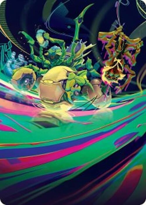 Image for Thundering Broodwagon Art Card (48) [Art Series: Aetherdrift]