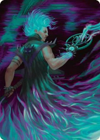 Image for Winter, Cursed Rider Art Card (7) [Art Series: Aetherdrift]