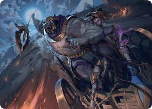 Image for Zahur, Glory's Past Art Card (10) [Art Series: Aetherdrift]