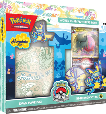 Image for 2024 World Championship Deck: Evan Pavelski (Regidrago VSTAR) - Pokemon