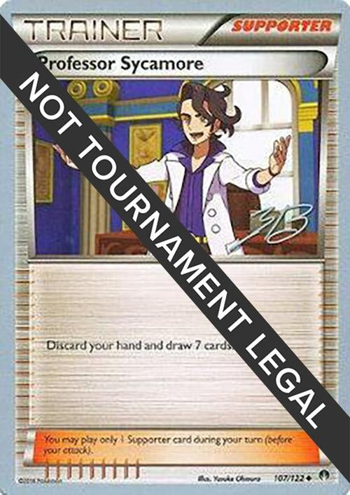 Image for Professor Sycamore - 2017 (Zachary Bokhari) (107/122) - Pokemon