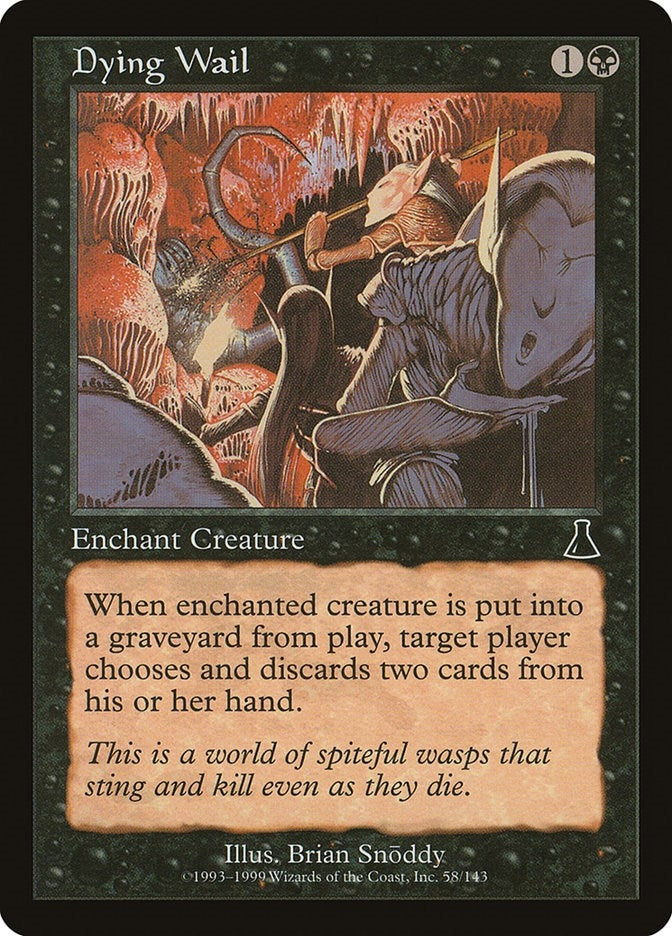 Image for Dying Wail (58) [Urza's Destiny]