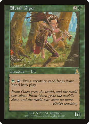 Image for Elvish Piper (104) [Urza's Destiny]