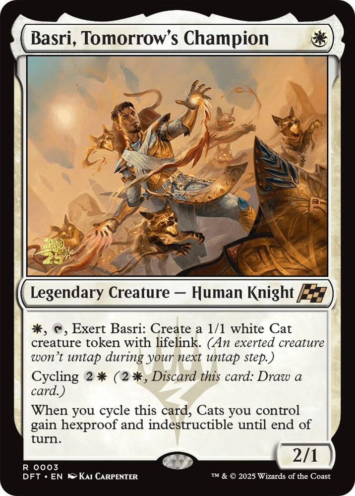 Image for Basri, Tomorrow's Champion (3) [Prerelease Cards]
