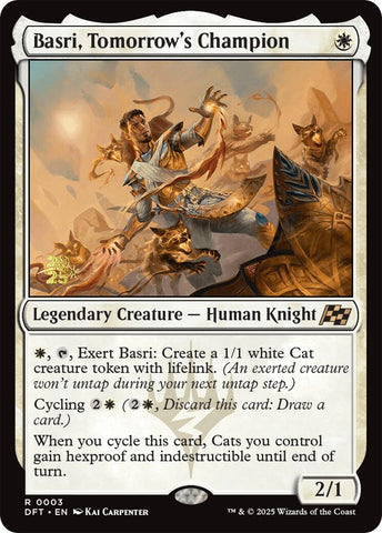 Image for Basri, Tomorrow's Champion (3) [Prerelease Cards]