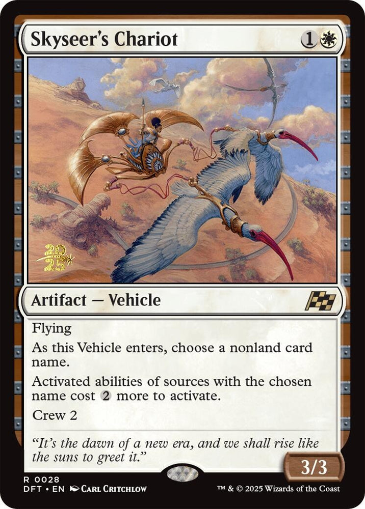 Image for Skyseer's Chariot (28) [Prerelease Cards]