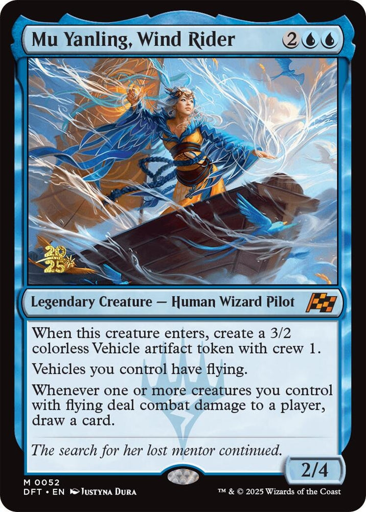 Image for Mu Yanling, Wind Rider (52) [Prerelease Cards]