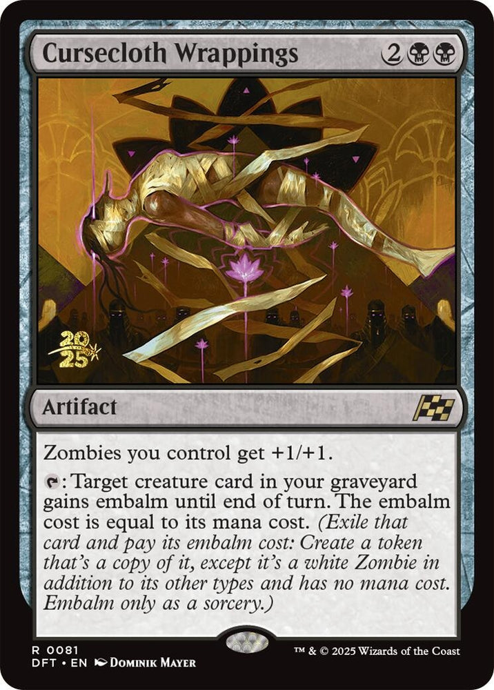 Image for Cursecloth Wrappings (81) [Prerelease Cards]