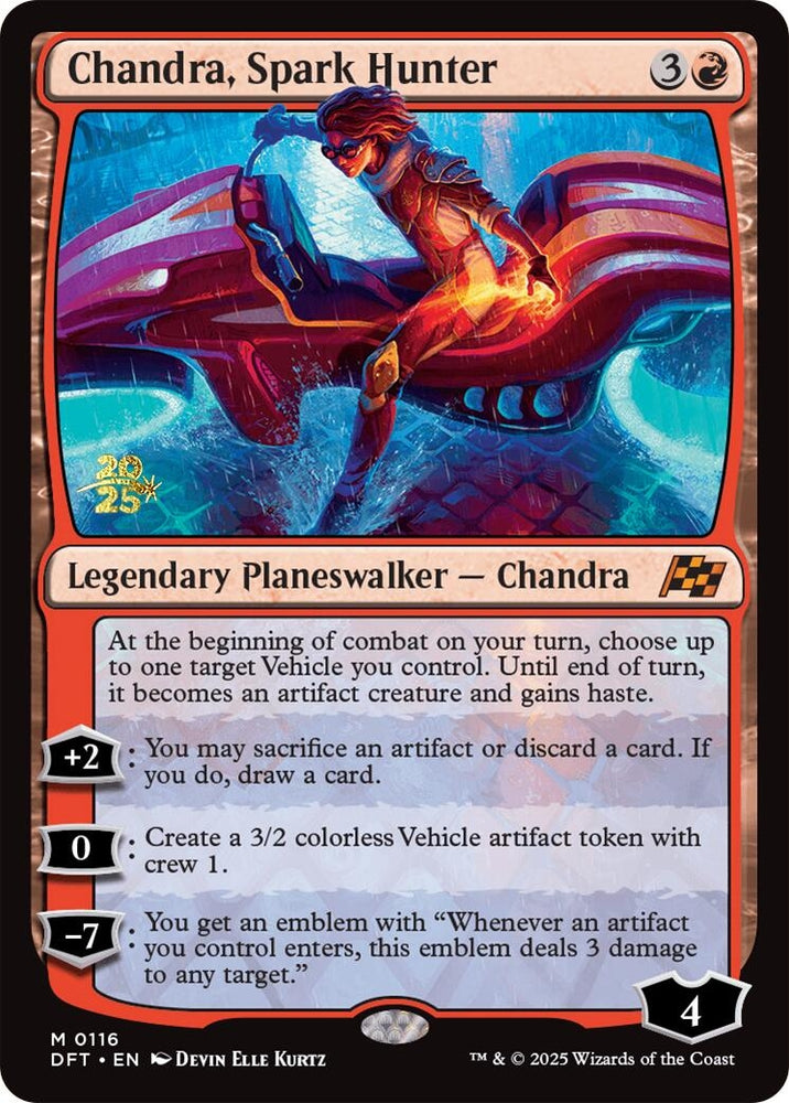 Image for Chandra, Spark Hunter (116) [Prerelease Cards]
