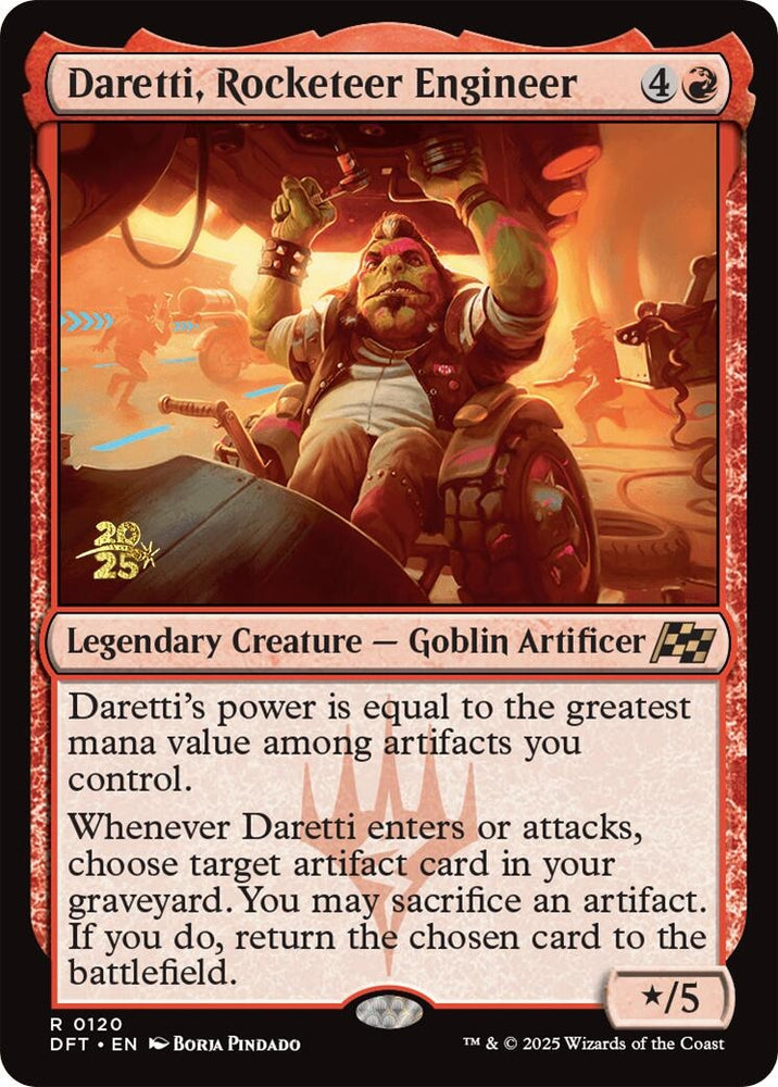Image for Daretti, Rocketeer Engineer (120) [Prerelease Cards]