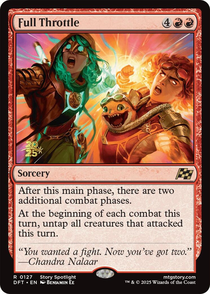 Image for Full Throttle (127) [Prerelease Cards]