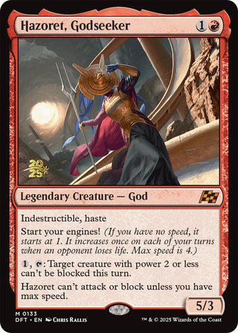 Image for Hazoret, Godseeker (133) [Prerelease Cards]