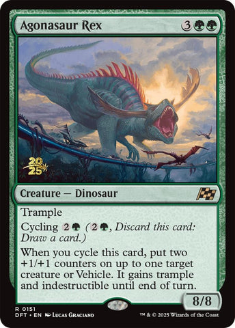 Image for Agonasaur Rex (151) [Prerelease Cards]