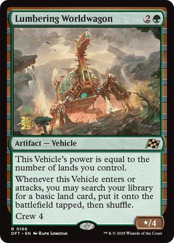 Image for Lumbering Worldwagon (168) [Prerelease Cards]