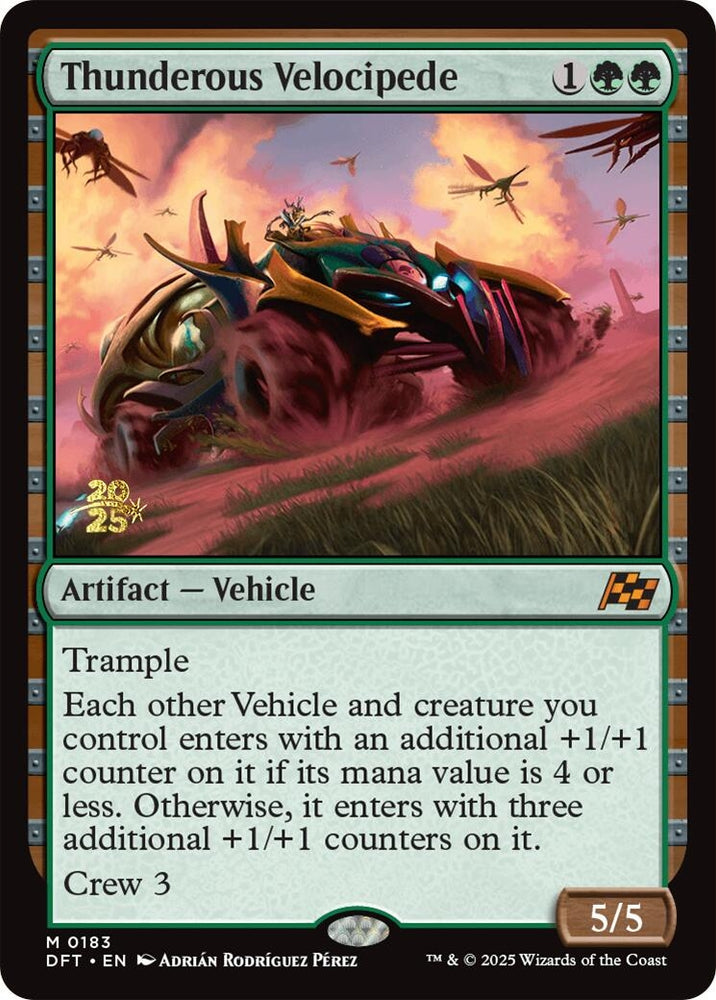 Image for Thunderous Velocipede (183) [Prerelease Cards]