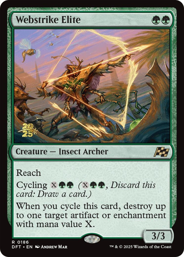 Image for Webstrike Elite (186) [Prerelease Cards]