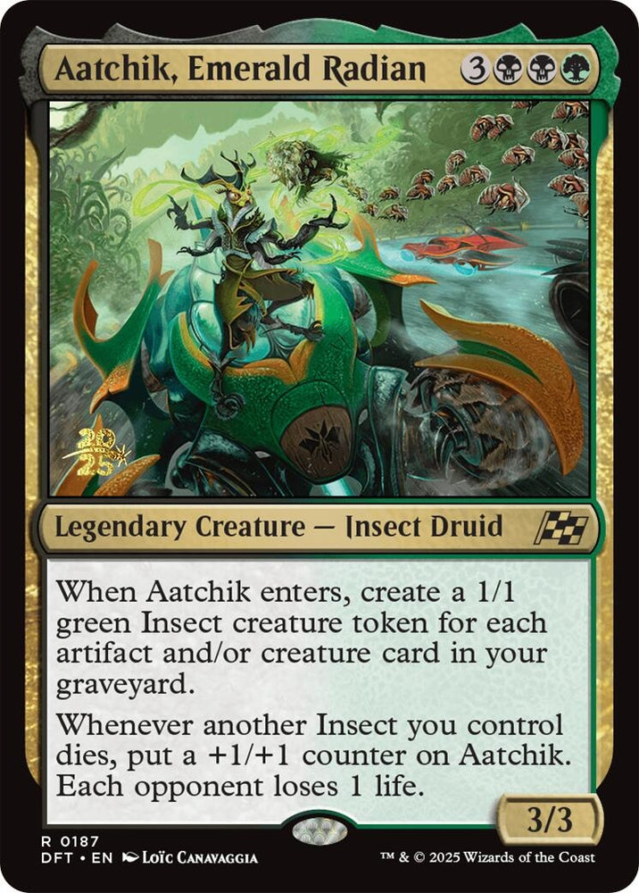 Image for Aatchik, Emerald Radian (187) [Prerelease Cards]