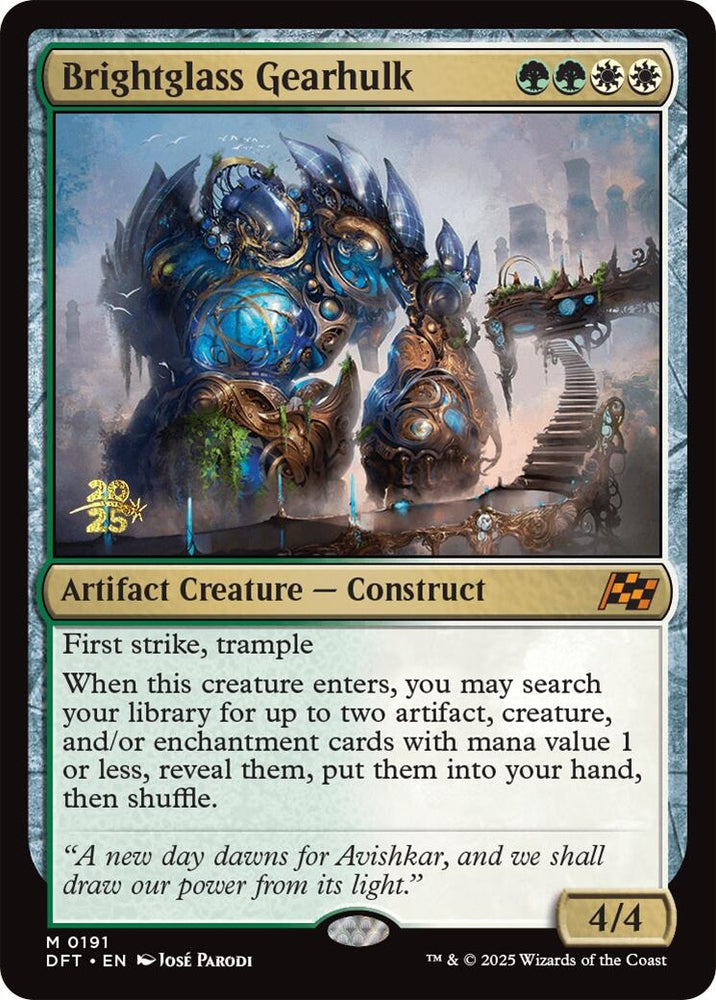 Image for Brightglass Gearhulk (191) [Prerelease Cards]