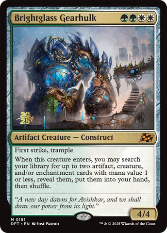 Image for Brightglass Gearhulk (191) [Prerelease Cards]