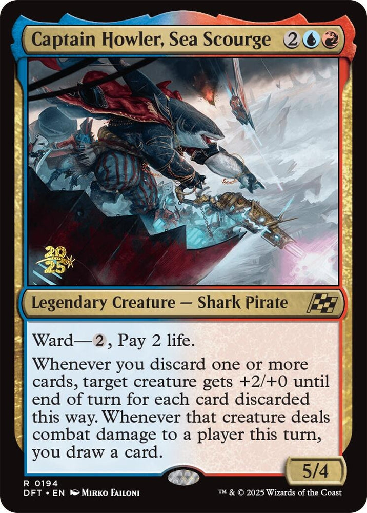 Image for Captain Howler, Sea Scourge (194) [Prerelease Cards]