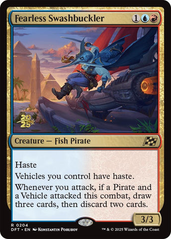 Image for Fearless Swashbuckler (204) [Prerelease Cards]