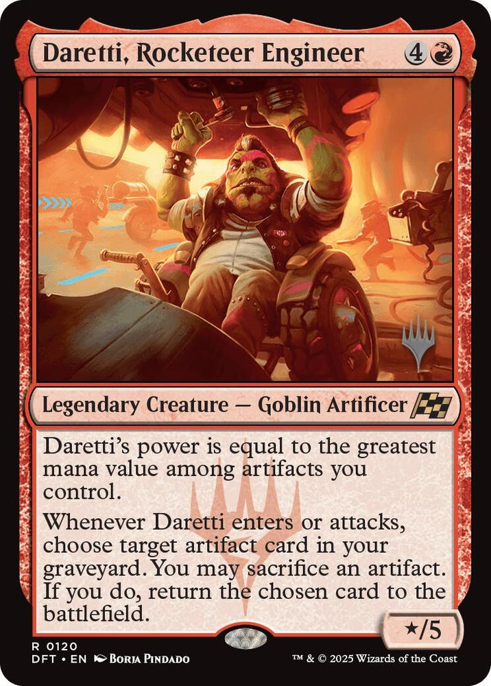 Image for Daretti, Rocketeer Engineer (120) [PPDFT]