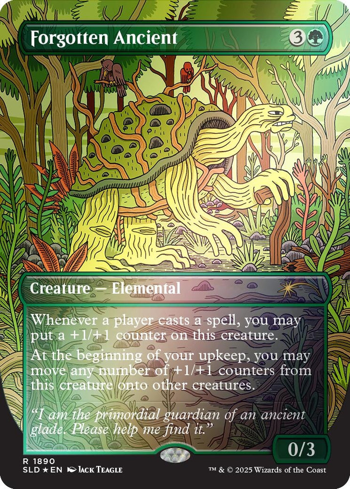 Image for Forgotten Ancient (Rainbow Foil) (1890) [Secret Lair Drop Series]