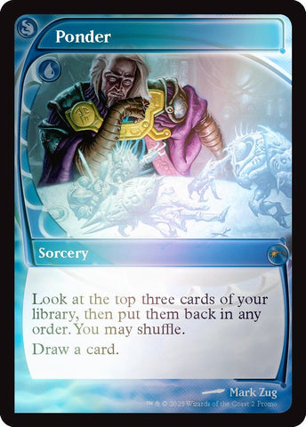 Image for Ponder (Future Sight) (2) - Magic: The Gathering