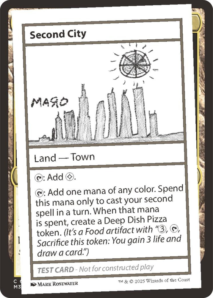 Image for Second City - Magic: The Gathering