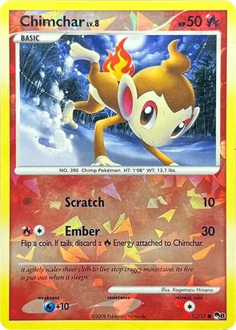 Image for Chimchar (Cracked Ice Holo) (012/017) [POP Series 8]