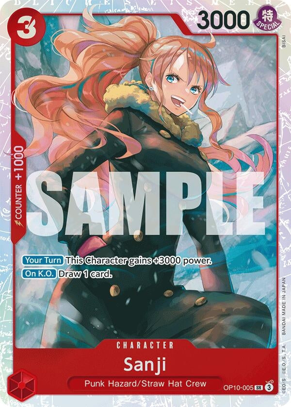 Image for Sanji (OP10-005) (OP10) - One Piece Card Game