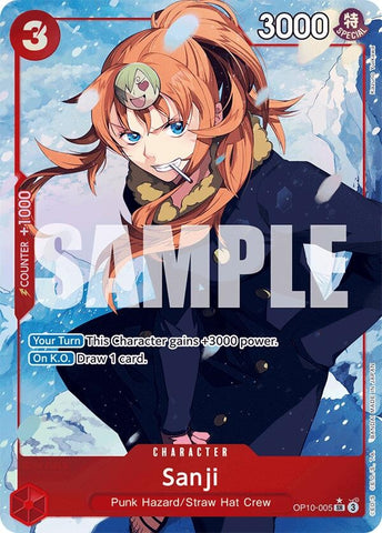 Image for Sanji (Parallel) (OP10-005) (OP10) - One Piece Card Game