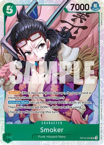 Image for Smoker (030) (OP10-030) (OP10) - One Piece Card Game