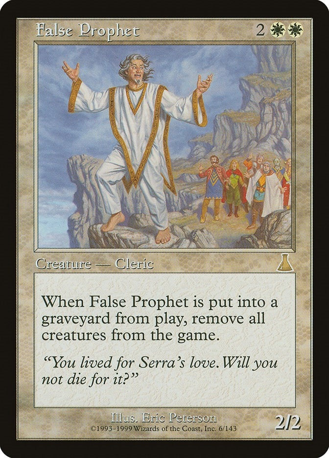 Image for False Prophet (6) [Urza's Destiny]