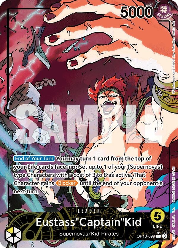 Eustass"Captain"Kid (099) (Parallel) (OP10-099) (OP10)