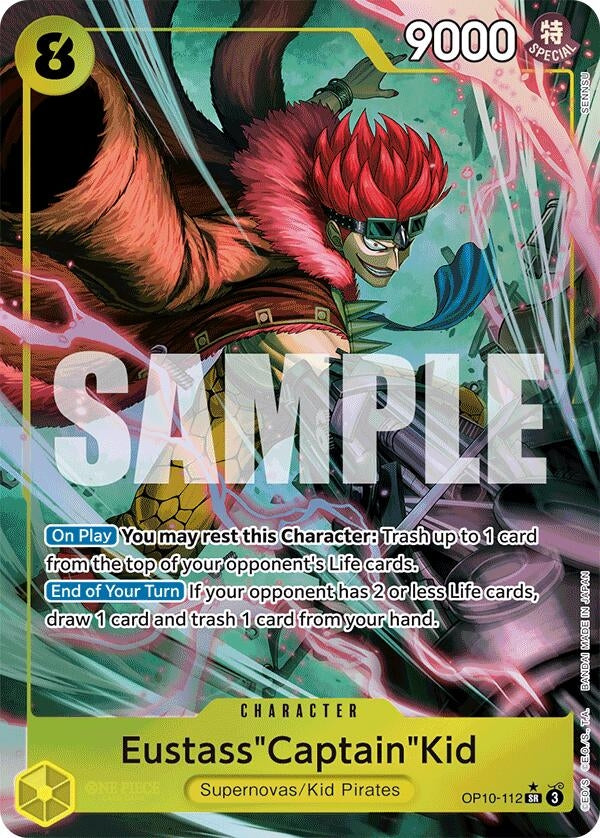 Eustass"Captain"Kid (112) (Parallel) (OP10-112) (OP10)