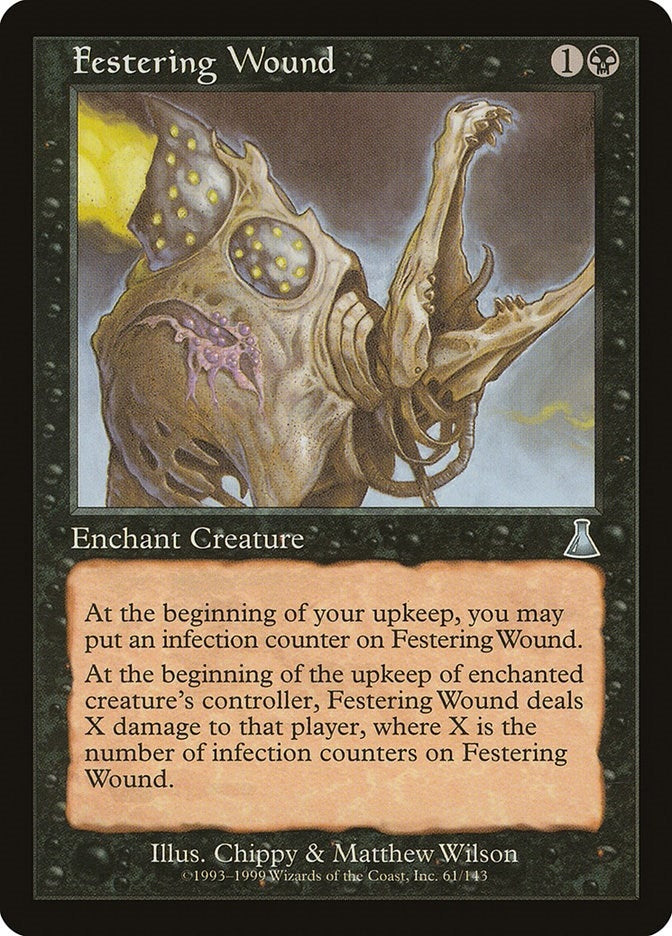 Image for Festering Wound (61) [Urza's Destiny]
