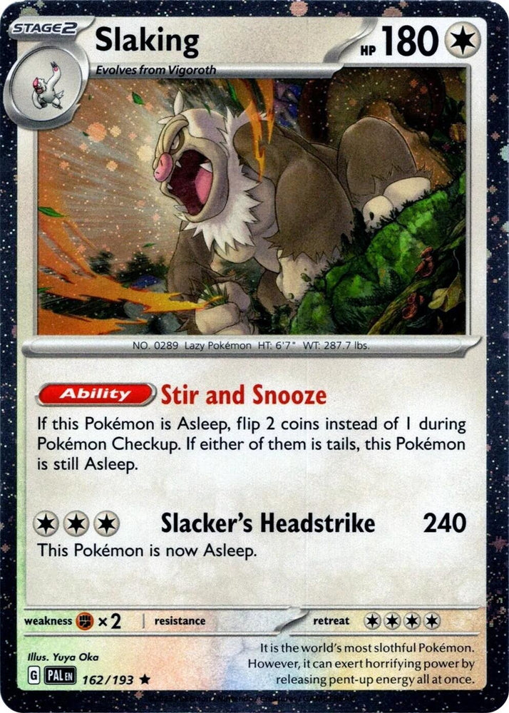Image for Slaking (Cosmos Holo) (162/193) - Pokemon