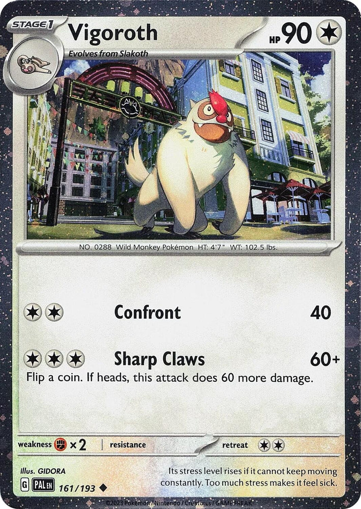 Image for Vigoroth (Cosmos Holo) (161/193) - Pokemon