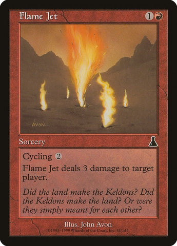 Image for Flame Jet (81) [Urza's Destiny]