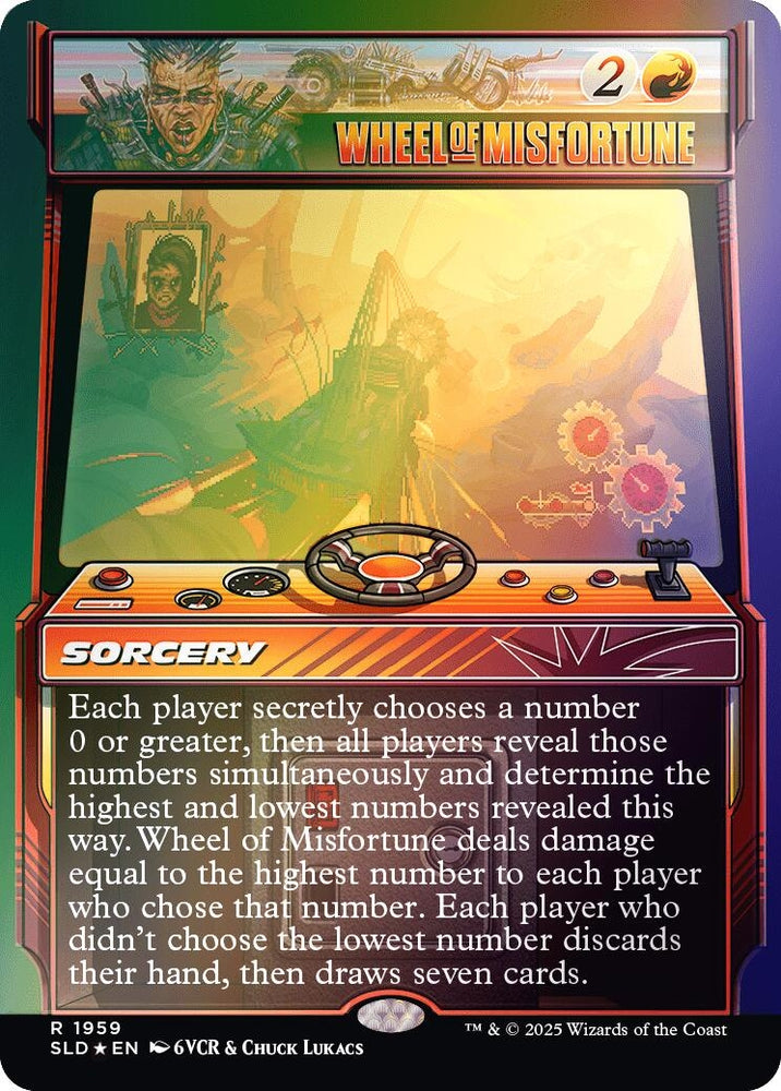 Image for Wheel of Misfortune (1959) (Rainbow Foil) (1959) [SLD]