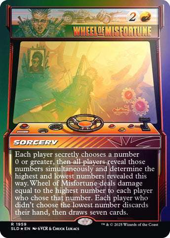 Image for Wheel of Misfortune (1959) (Rainbow Foil) (1959) [SLD]