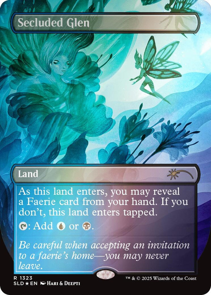 Image for Secluded Glen (Rainbow Foil) (1323) - Magic: The Gathering