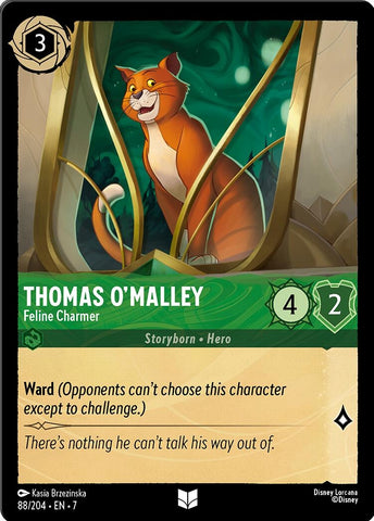Image for Thomas O'Malley - Feline Charmer (88/204) - Disney Lorcana
