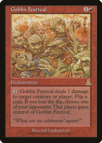 Image for Goblin Festival (83) [Urza's Destiny]