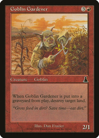 Image for Goblin Gardener (84) [Urza's Destiny]