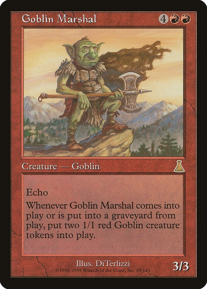 Image for Goblin Marshal (85) [Urza's Destiny]