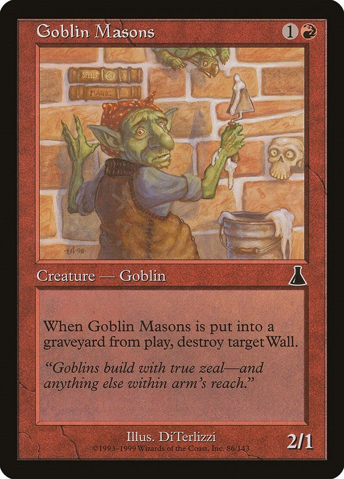 Image for Goblin Masons (86) [Urza's Destiny]