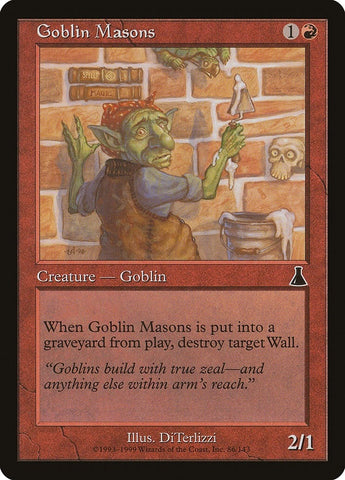 Image for Goblin Masons (86) [Urza's Destiny]