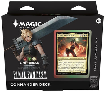 Image for FINAL FANTASY Commander Deck - FINAL FANTASY VII Limit Break - Magic: The Gathering